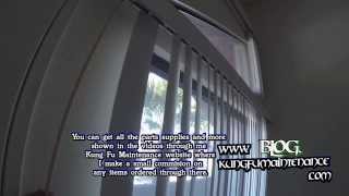 Self Aligning Vertical Blinds Not Closing All The Way Easy DIY Repair Video [upl. by Iaj]