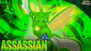 ENERGY Amplifier SCYTHER is 💀  Pokémon unite highlights [upl. by Oenire]