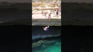 🔥Craziest Cliff Jump [upl. by Faber]