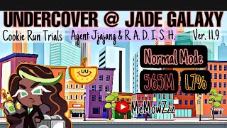 CROBUNDERCOVER AT JADE GALAXYCOOKIE RUN TRIALSAGENT JJAJANG amp RADISHNORMAL565M17 [upl. by Stockton168]