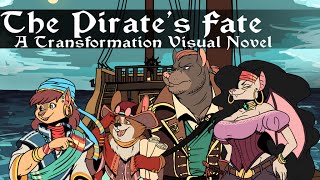 A Puppy Tries The Pirates Fate Furry Transformation Visal Novel Demo [upl. by Lorimer]