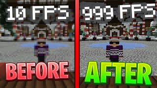 NEW MINECRAFT FPS BOOSTER MOD Frames [upl. by Adnopoz]