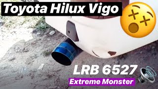 Toyota Hilux 25 Vigo Super Aggressive Sound maxracingexhaust [upl. by Mehsah768]