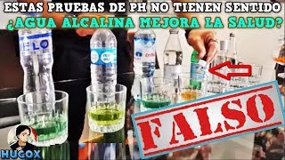 EL GRAN FRAUDE DEL AGUA ALCALINA  Hugox Chugox [upl. by Hsital268]