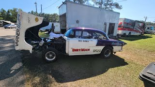 Gassers at Gulfport Dragway Cruisin the Coast weekend [upl. by Hgielar292]