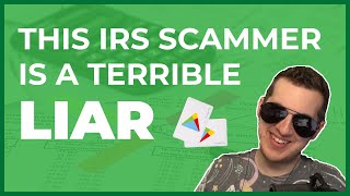 This IRS Scammer Is A Terrible Liar [upl. by Nolita]