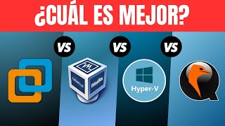 VMware vs Virtualbox vs Hyperv vs Qemu  ¿CUÁL ES MEJOR [upl. by Janean]