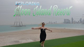 Moon Island Resort Man Made Island  Abu Dhabi [upl. by Nauqal]