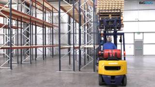 BiGDUG Mecalux Pallet Racking Installation [upl. by Douville]