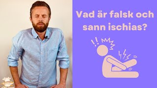 Vad är falsk och sann ischias [upl. by Eudoca]