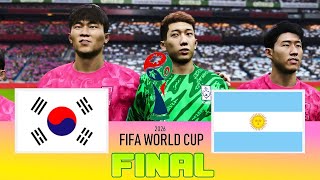 SOUTH KOREA vs ARGENTINA  Final FIFA World Cup 2026  Full Match All Goals  Football Match [upl. by Eslek]