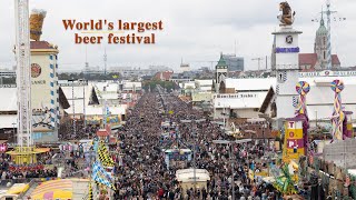 Oktoberfest in Munich  Worlds largest beer festival  Wiesn [upl. by Ainex]