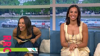 Rochelle Humes duo of scooped necklines Plus sandal tryon [upl. by Tamma]