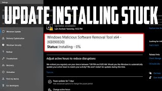 How to Fix Windows Update Installing Stuck on 0 in Windows 10 [upl. by Aniled68]