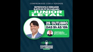 COMPROMISSO COM A VERDADE  DAVI CARDOSO  29102024  ENTREVISTA O VEREADOR ELEITO [upl. by Claudelle]