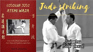 Striking in old Judo Atemi Waza 当身技 あてみわざ [upl. by Allebasi]