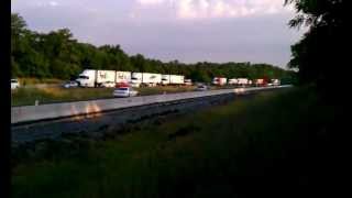 Accident West Virginia I81 19 mile marker nortbound [upl. by Medarda169]