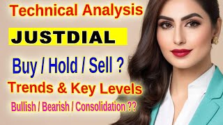 Expert Technical Analysis of Just Dial Limited JUSTDIAL  Key Levels to Watch [upl. by Anairda]