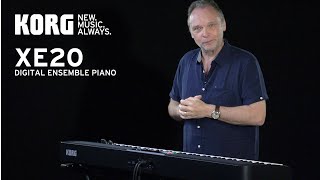 KORG XE20  Le piano arrangeur toucher lourd  présentation avec Michel Deuchst La Boite Noire [upl. by Neleag966]