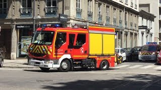 Départ Incendie FPTL EPC VLPC Lyon [upl. by Ortrude]