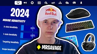 MrSavage Reveals NEW Settings Fortnite Chapter 5 Season 2 UPDATED 2024 [upl. by Gerladina850]