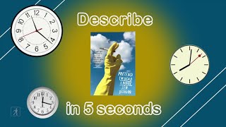 The 5 Second Book Challenge with Jen Beagin PRETEND IM DEAD [upl. by Gonagle891]