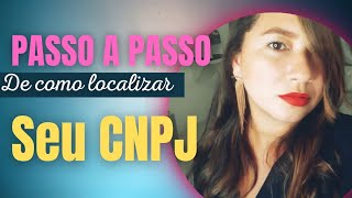 COMO ACHAR O CNPJ PELO NOME [upl. by Dranyar679]