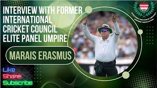 Interview with former ICC Elite panel umpire Marais Erasmus [upl. by Giamo]