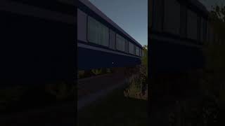 TRAIN ALMOST FLATTENS ME My Summer Car Gameplay short [upl. by Hannis]