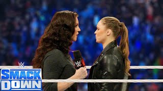 WWE May 172024  Stephanie McMahon Vs Ronda Rousey  SmackDown Live Full Match [upl. by Etnovert]