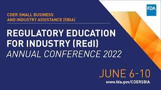 Regulatory Education for Industry REdI Annual Conference 2022  Day 3 [upl. by Mendy936]