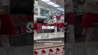 InNOut Employee Putting In WORK 💯😂 funny work innout [upl. by Abil]