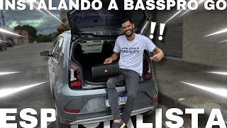 INSTALANDO A JBL BASSPRO GO NO MEU CARRO 🚗 🔊💥🤯 [upl. by Tikna]