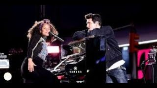 John Mayer and Alicia Keys Live in New York [upl. by Htebazil]