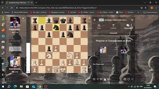 Amin Tabatabaei 2702  Praggnanandhaa 2746European Chess Club Cup 2024 [upl. by Akenn]