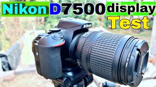 Nikon d7500 display rotate karta hai ya nahi  Nikon d7500 display rotation vedio [upl. by Bruyn]