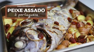 Peixe Assado à Portuguesa [upl. by Matejka]