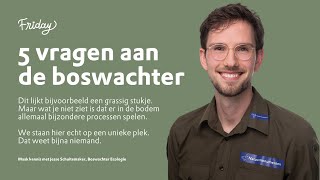 Vijf vragen aan de boswachter maak kennis met Jesse Schuitemaker [upl. by Lauter]