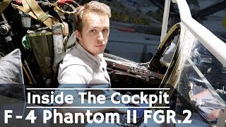 Inside The Cockpit F4 Phantom II FGR2 [upl. by Yrellih]