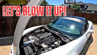 Pushing My C6 Corvette TOO HARD Will It Blow [upl. by Sheng]