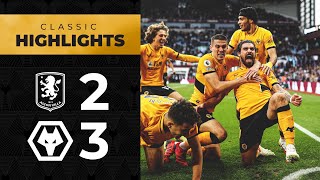 A late late turnaround  Aston Villa 23 Wolves  2021 Classic Highlights [upl. by Corley543]