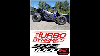 Turbo Dynamics YXZ1000R 1033 14 mile  1237 MPH 060mph 211 sec [upl. by Eixirt]