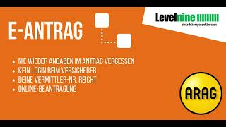 EAntrag ARAG in Levelnine PKV [upl. by Shaeffer]