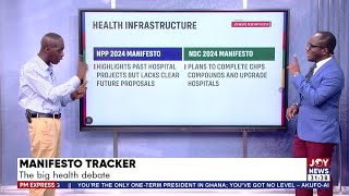 Manifesto Tracker The big health debate  PM Express with Evans Mensah 281024 [upl. by Annamarie]