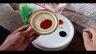 चेरी कलर कैसे बनाएं cherry colour cherry colour paint [upl. by Richy845]