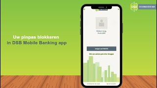 Pinpas blokkeren in DSB Mobile Banking app [upl. by Araes]