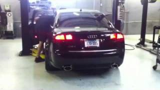 Audi RS4 Milltek Exhaust NonResonated [upl. by Eula]