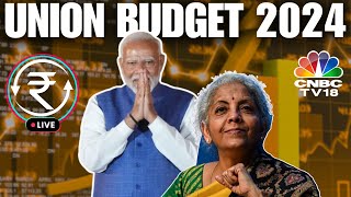 CNBC TV18 Your Budget Headquarters  Budget With CNBC TV18 LIVE  FM Nirmala Sitharaman  N18L [upl. by Airasor]