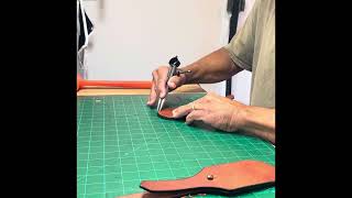 Making A Handmade Leather Coin Sap  Jack Sap  Slapjack  Sap  Blackjack [upl. by Wilen341]