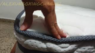 Unboxing Vesgantti 102 Inch Multilayer Hybrid Full Mattress and review Medium hybrid [upl. by Tracy]